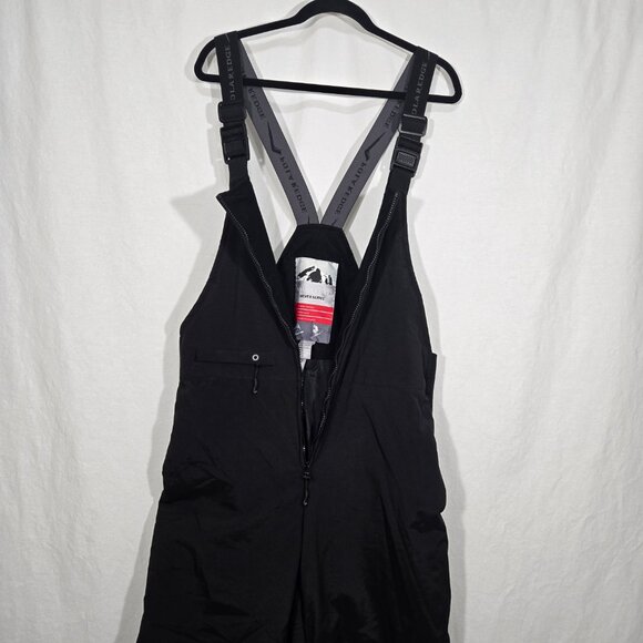 POLAR EDGE Fairy-Dream-Live GORPCORE Black Ski Snow Bib Overall Pants Size XXL. - Picture 6 of 17